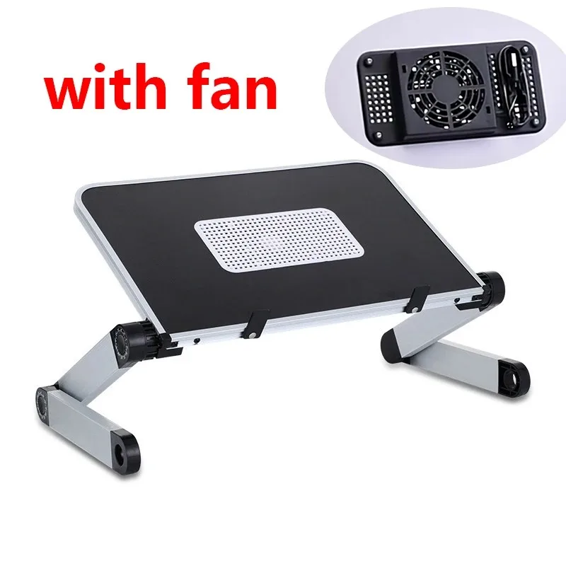 Tablet Lap Desk - Support d'ordinateur portable réglable avec ventilateur