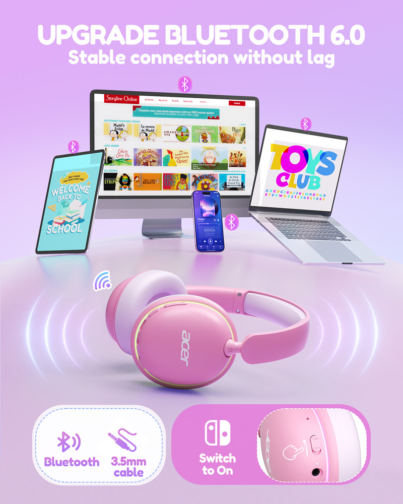 Acer Kids – écouteurs Bluetoot - Wired Earphone Lightning avis et prix