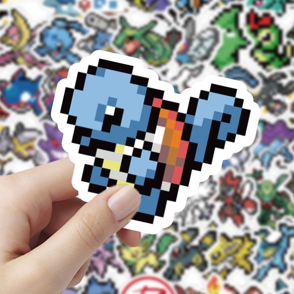 60 autocollants Pokémon Pixel  - Tablet Cute Accessories avis et prix