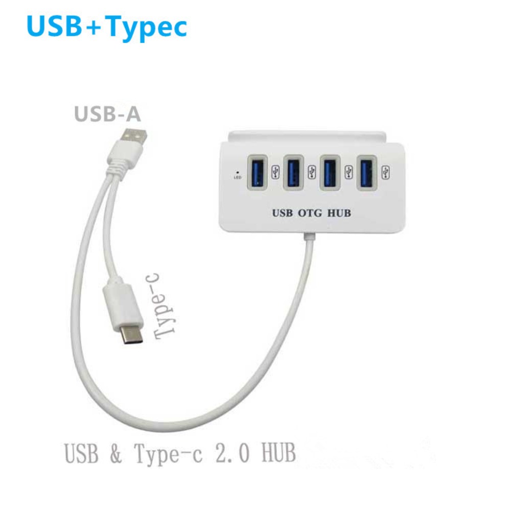 Hub OTG USB, Hub OTG USB 2.0 4 - Usb Hub Type C avis et prix